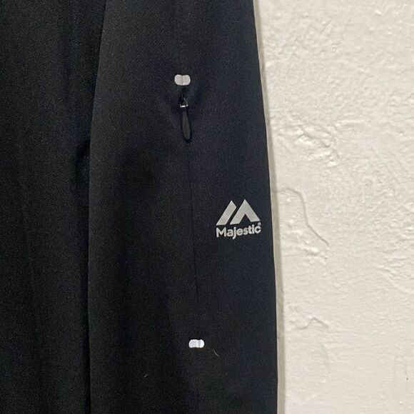 Pittsburgh Penguins Majestic Cool Base 1/4 Zip Pullover Jacket Mens Size Medium - Picture 4 of 5